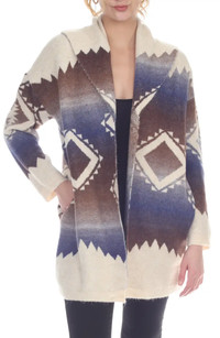 Click for more info about Western Print Cardigan