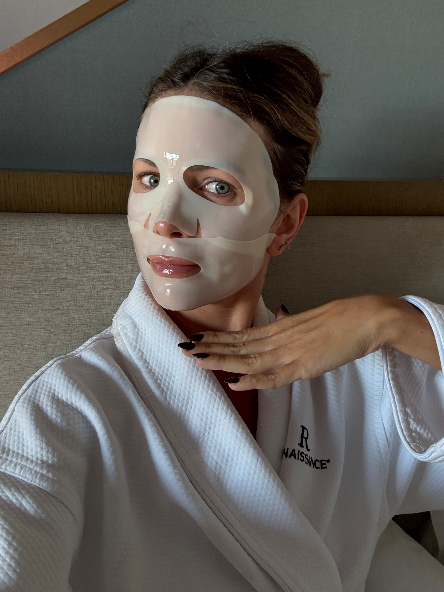 Did a little self care this morning. Put on a jelly mask from Medicube, lumify eye drops and laneige lip mask! Hydrating my skin before another day of Amazon creator summit! 

#LTKOver40 #LTKBeauty #LTKFindsUnder50