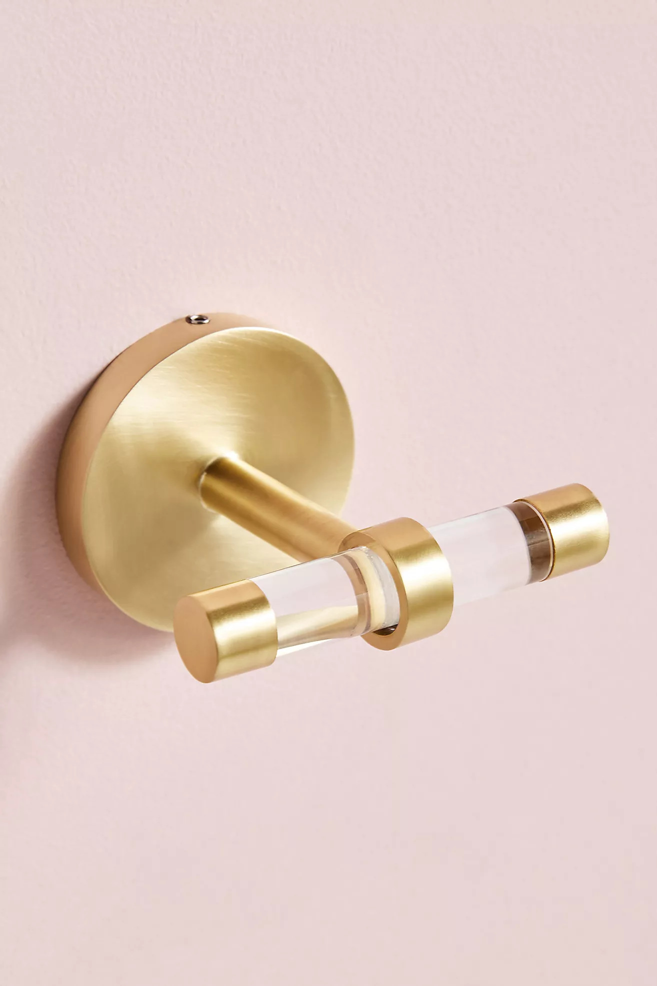 Mikayla Lucite Bath Hook | Anthropologie (US)
