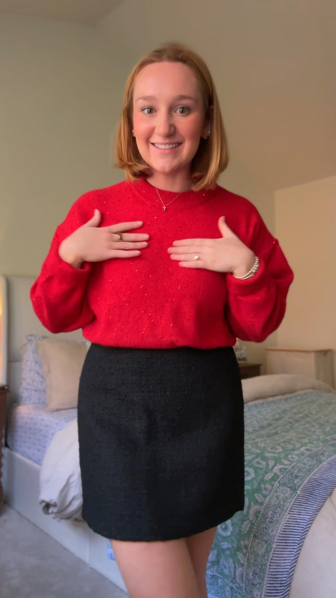 The cutest holiday pieces from H&M! Love these for a Christmas party, Christmas card photos, secret Santa, alllll of the things!

#LTKHoliday #LTKFindsUnder50 #LTKSeasonal