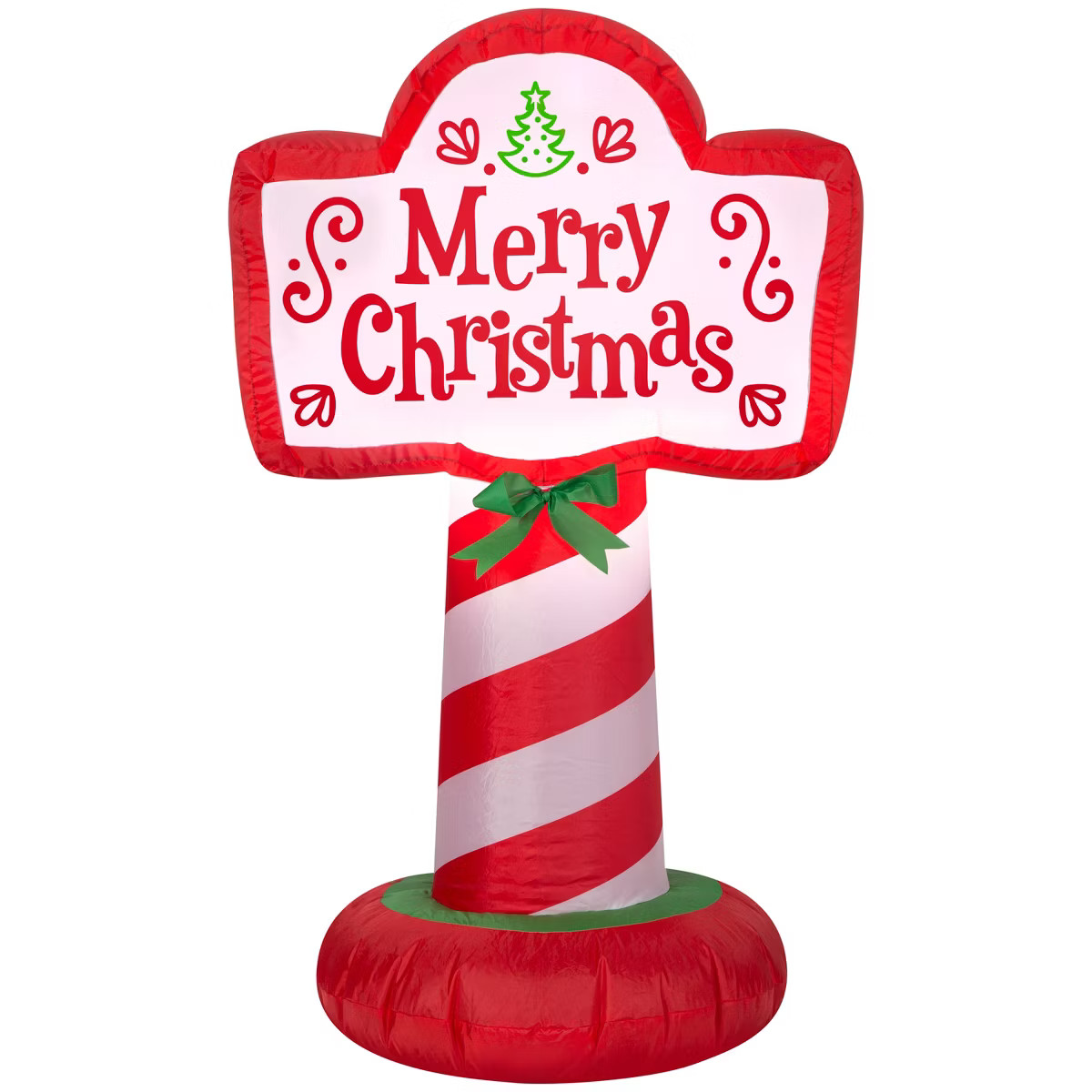 Gemmy Christmas Inflatable Merry Sign  , 3.5 ft Tall, Multi | Target