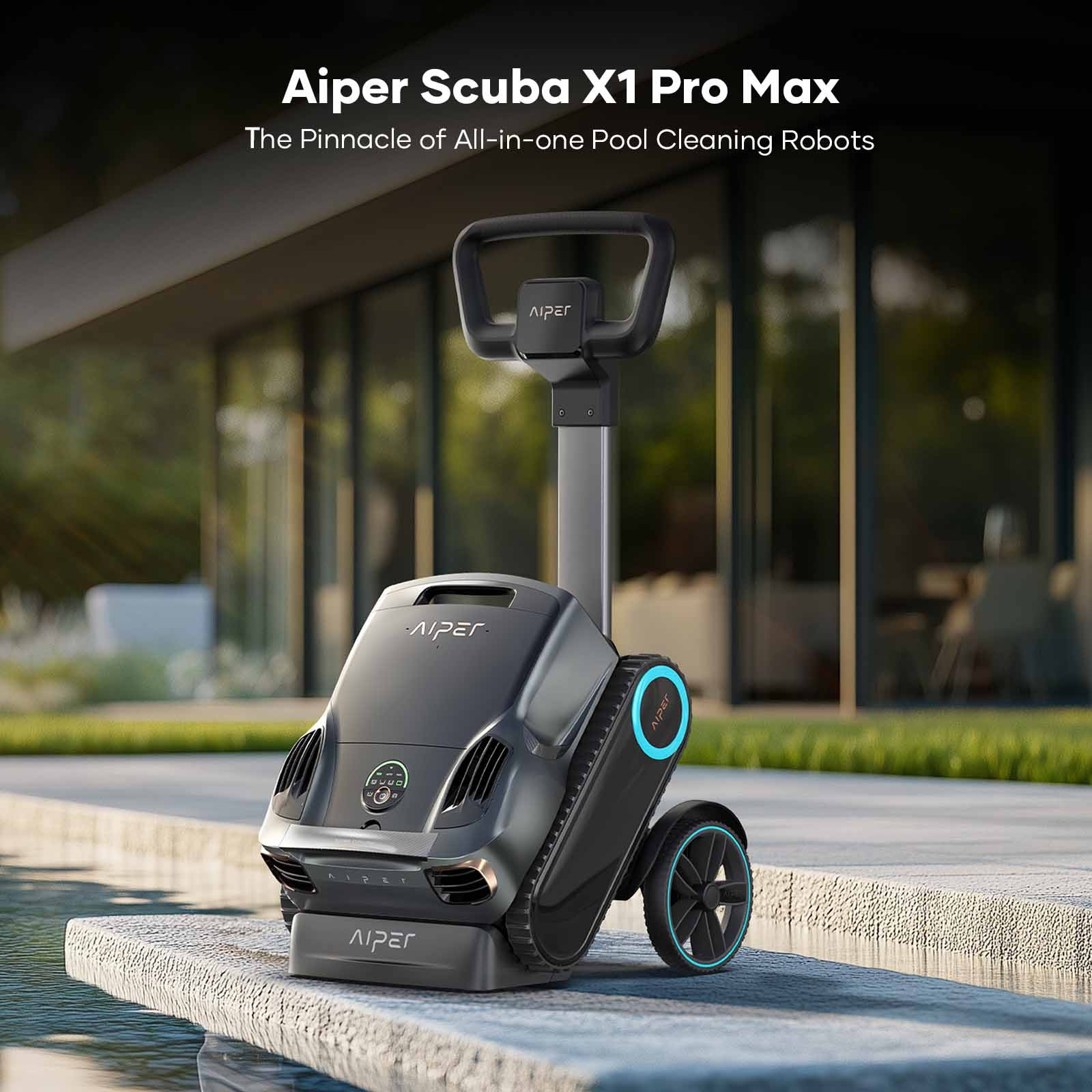 Aiper Scuba X1 Pro Max Cordless Robotic Pool Cleaner | Aiper