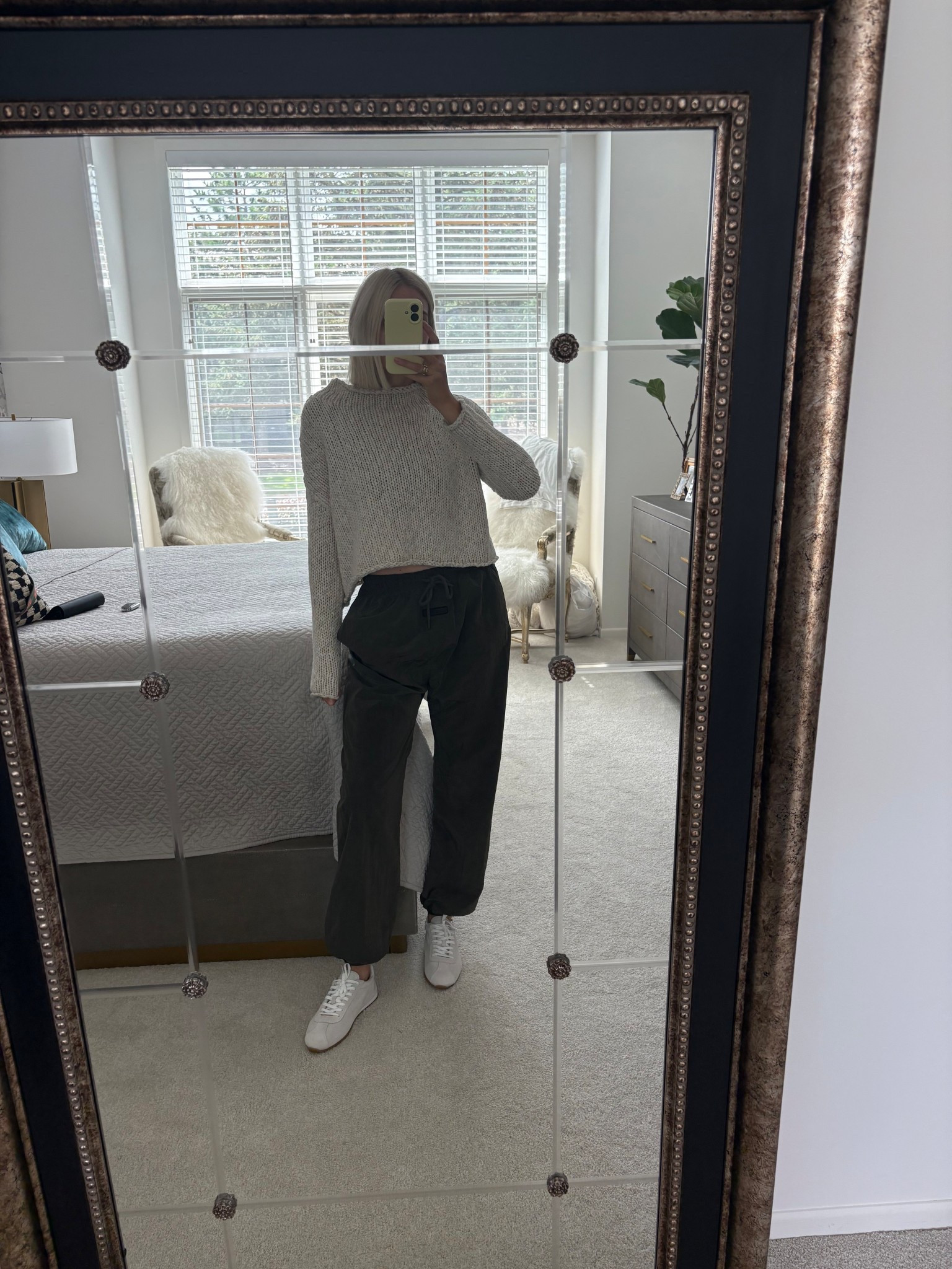 Pants are old fear of god but linking similar here! 