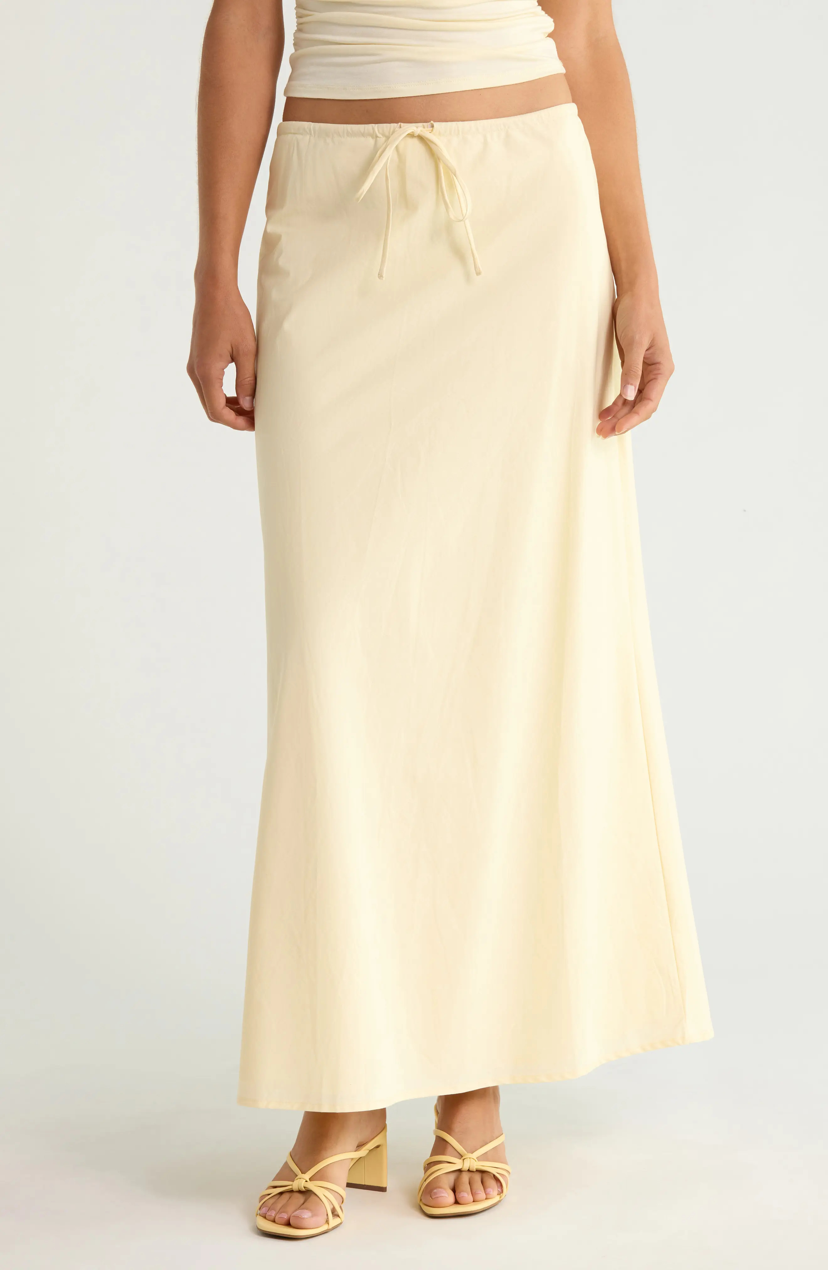 Petal & Pup Elena Cotton Maxi Skirt (Women) | Nordstrom | Nordstrom