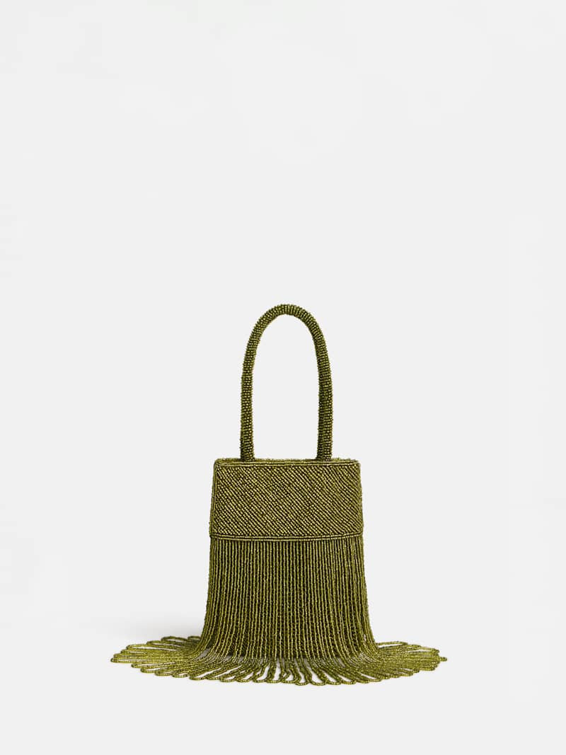 Valentina Mini Beaded Bag | Reformation (Global)