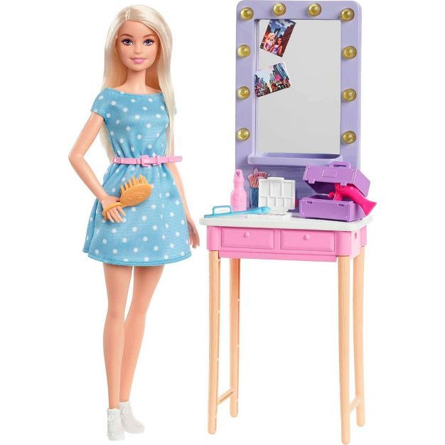 Barbie: Big City, Big Dreams Barbie "Malibu" Roberts Doll & Dressing Room Playset | Target
