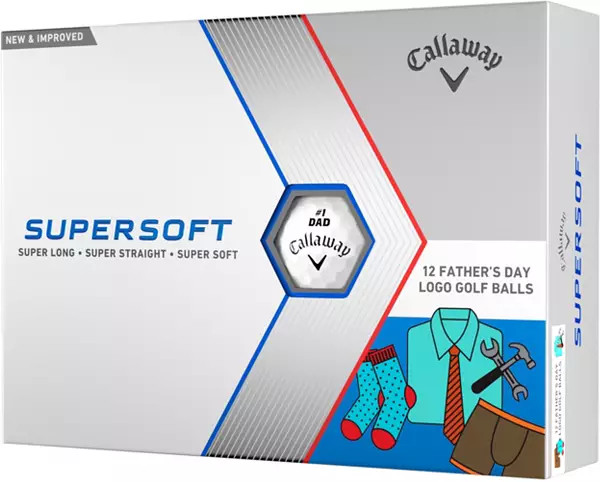 Callaway 2023 Supersoft Father's Day Golf Balls | Dick's Sporting Goods