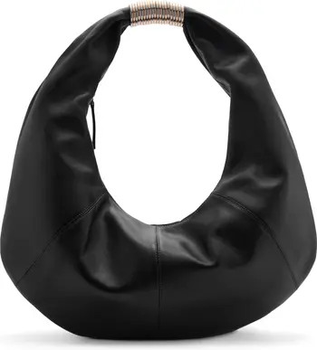 MANGO Leather Shoulder Bag | Nordstrom | Nordstrom