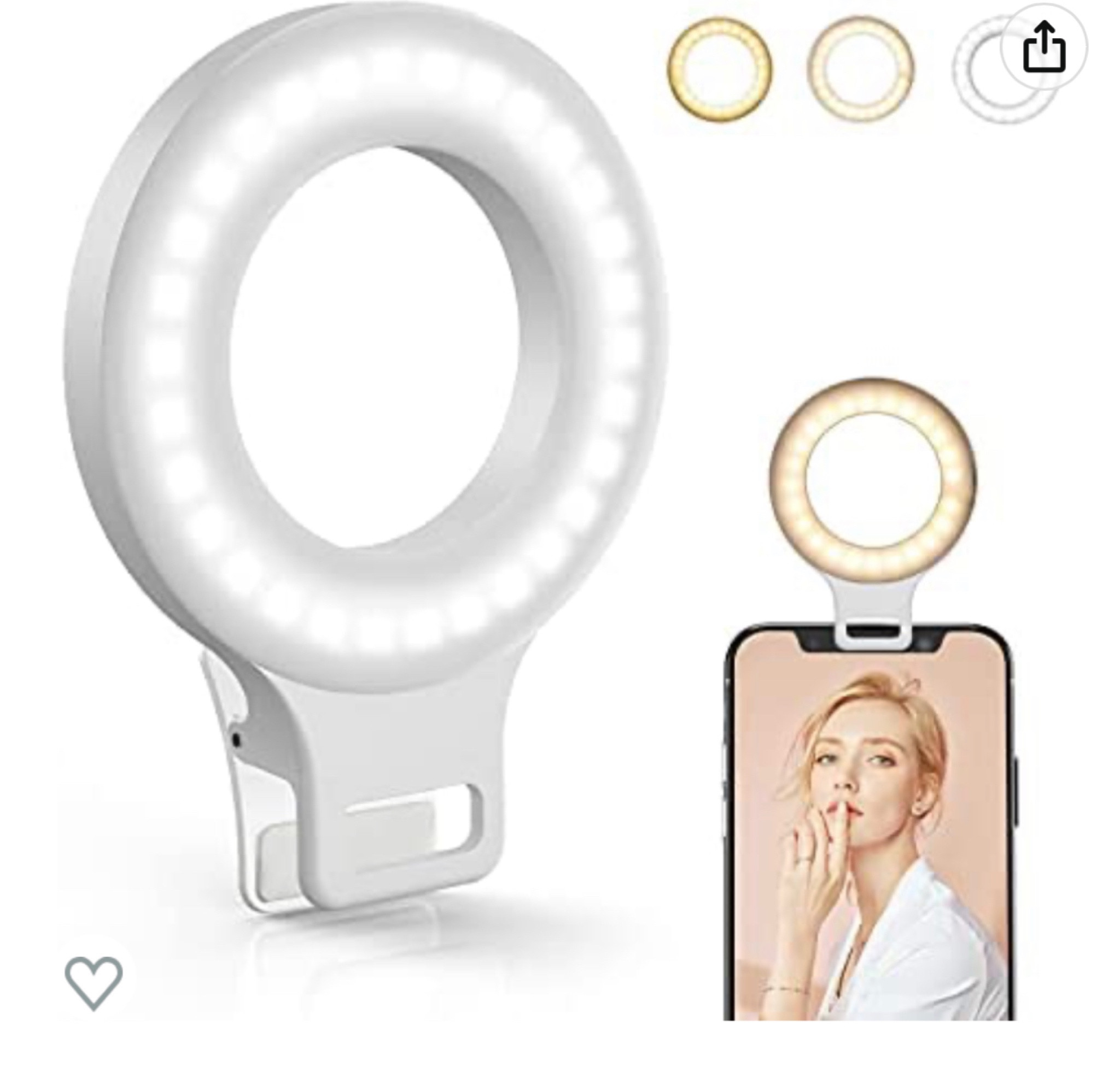 Phone ring light 

#LTKbeauty #LTKstyletip #LTKunder50