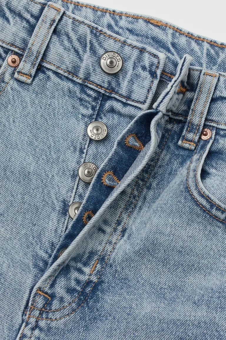 90s Straight High Jeans | H&M (US + CA)