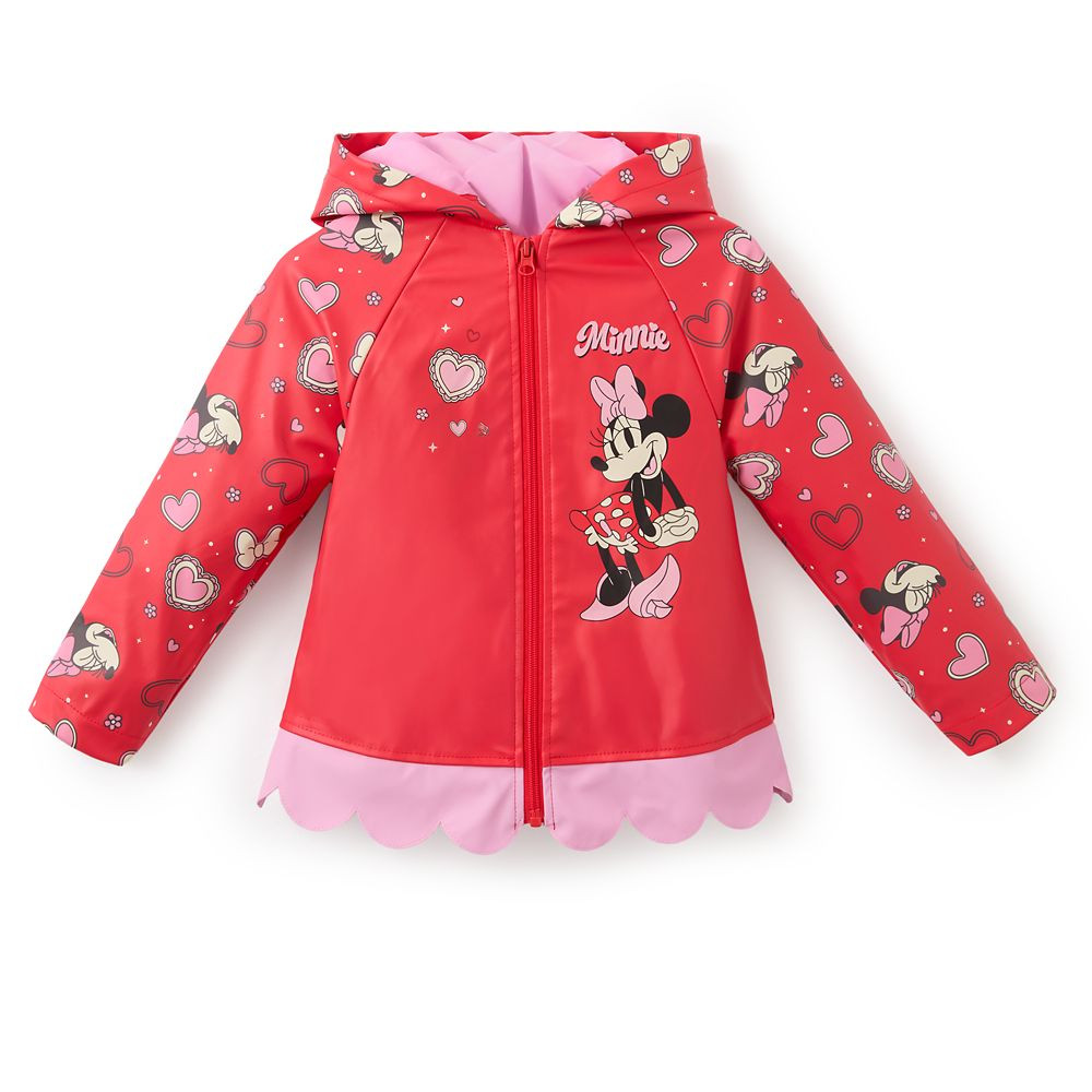 Minnie Mouse Hooded Rain Jacket for Girls | Disney Store