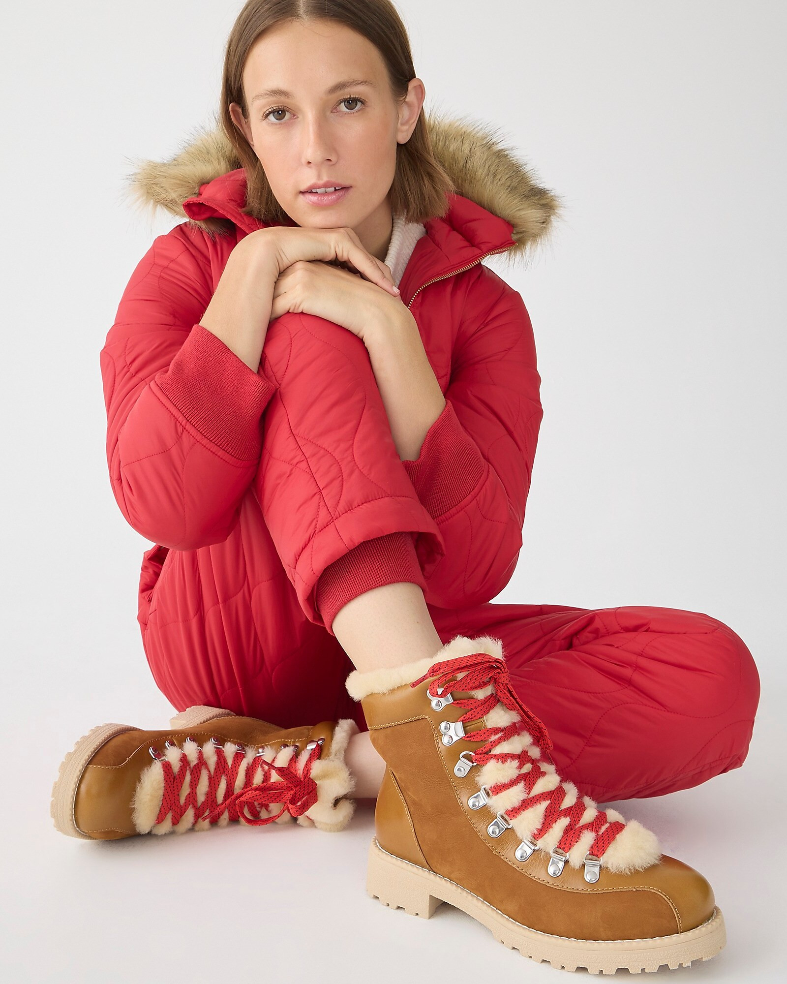 New Nordic boots in leather and nubuck | J. Crew US