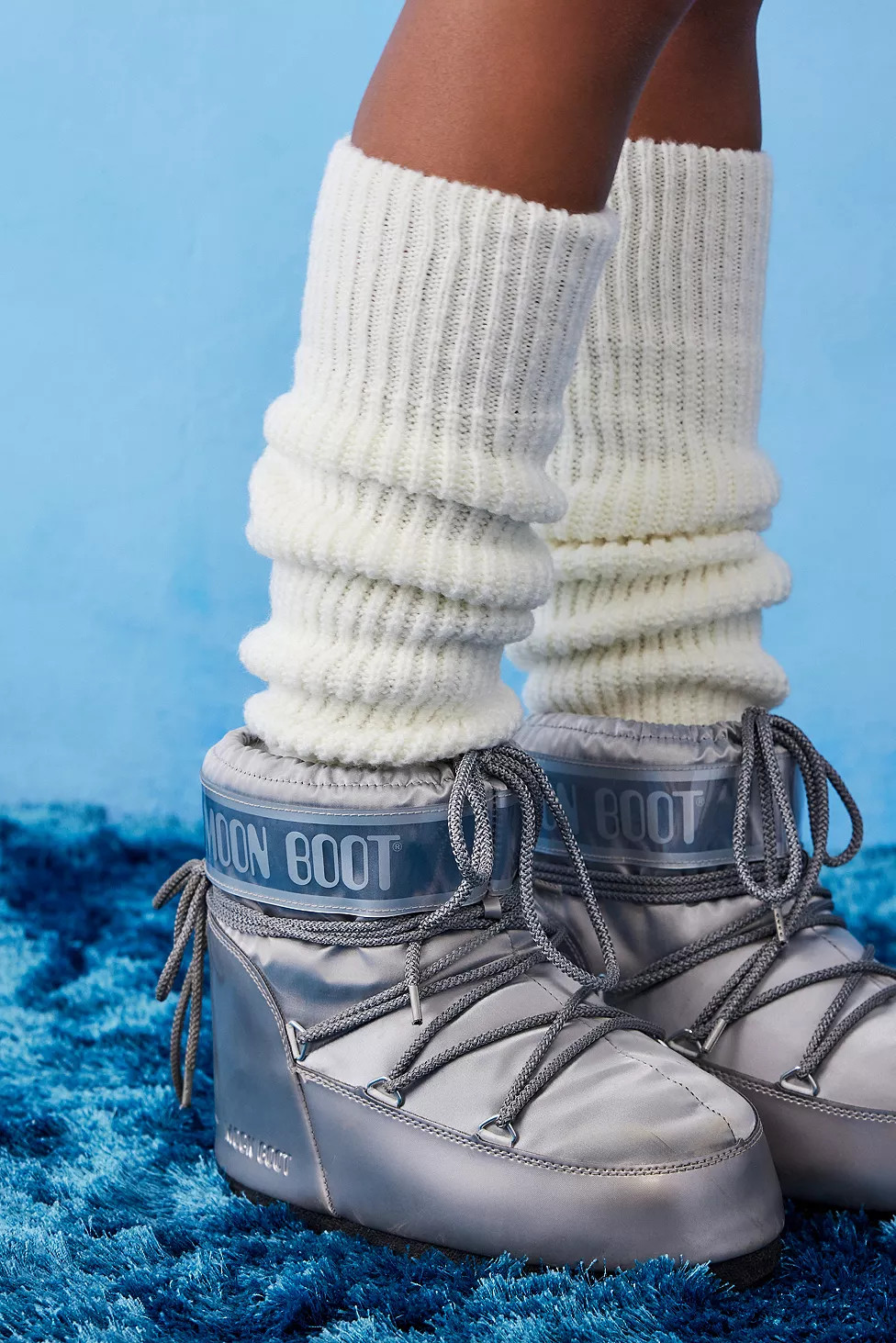 Out From Under White Short Slouch Leg Warmers | Urban Outfitters (EU)