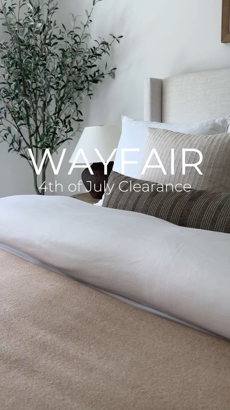 Wayfair’s 4th of July Clearance is here! #ad So many of my @Wayfair home favorites are on sale right now! Now is the time to shop with up to 70% off and fast shipping! 

#wayfair #wayfairpartner #wayfairbedroomfinds #wayfairhomefinds #neutralbedroomdecor #wayfairdecor #upholsteredbed #organicmoderndecor #arearugs

#LTKHome #LTKVideo #LTKSaleAlert