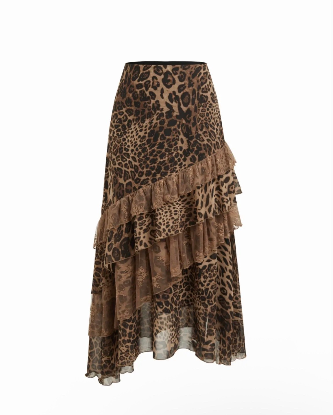 CHIFFON HIGH RISE LEOPARD PRINT LAYERED MAXI SKIRT

#LTKootd #LTKTall #LTKPetite