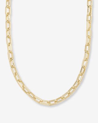 Lil Frankie Chain Necklace 8mm - Gold - 18 | Melinda Maria Jewelry