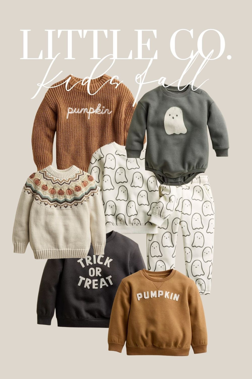 Little co. kids and baby. Kids Fall outfits. Cute Halloween baby and kids clothes.

#LTKSeasonal #LTKKids #LTKBaby