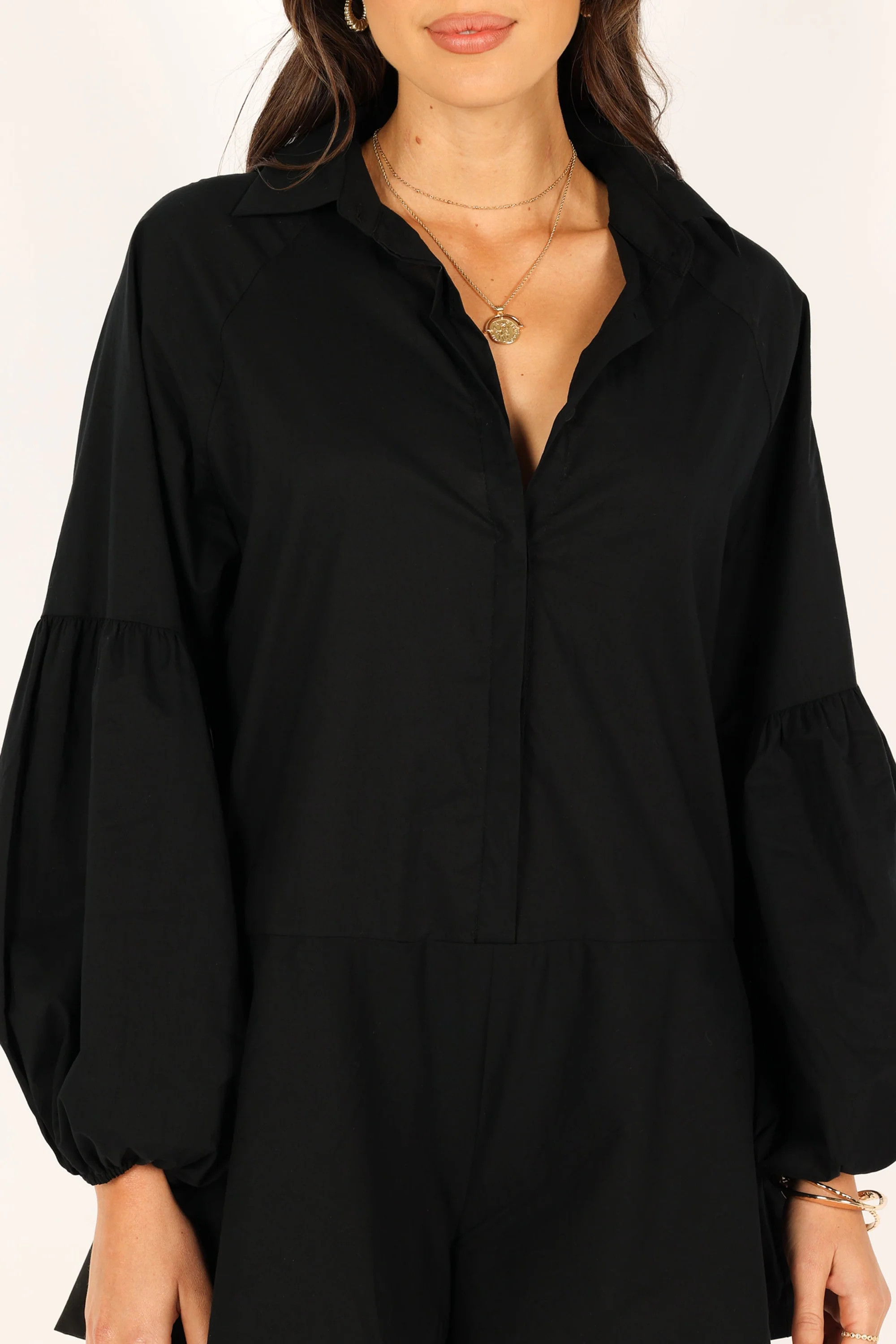 Elsa Romper - Black | Petal & Pup (US)