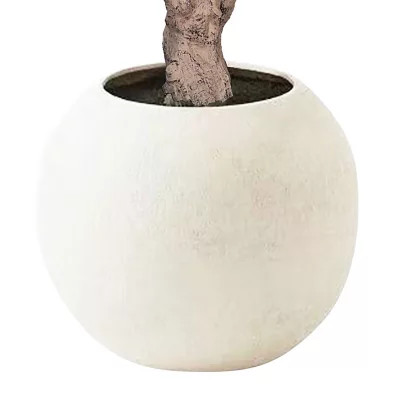 Member's Mark Faux 8' Deluxe Olive Tree in Oversized Cream Pot | Sam's Club
