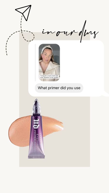 In our DMS - makeup primer 

#LTKunder50 #LTKbeauty