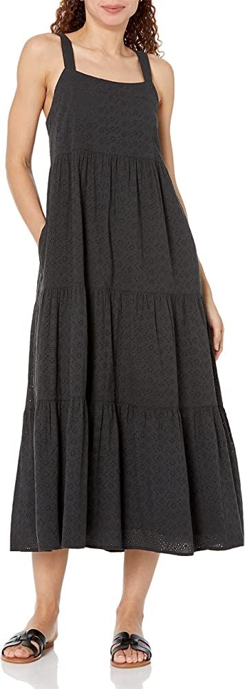 The Drop Women's Britt Tiered Maxi Tent Dress | Amazon (US)