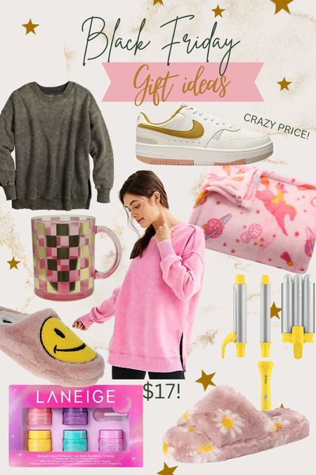 Major Black Friday deals on gifts for her at Kohls! Love the oversized sweatshirts and those Nike gammas are SO cute!!! Laniege lip mask set is the perfect stocking stuffer! 

#LTKGiftGuide #LTKsalealert #LTKCyberWeek