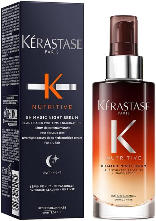 Kérastase Nutritive Nourishing Hair Serum with Niacinamide, Overnight Leave-In Treatment for Dry... | Amazon (UK)