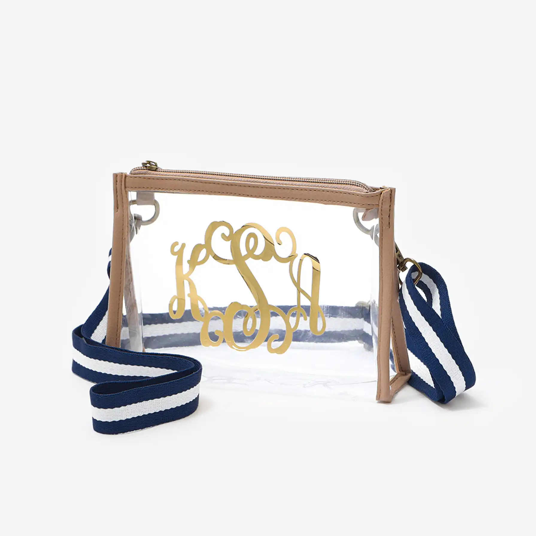 Personalized Clear Stadium Bag | Marleylilly