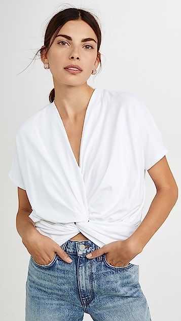 Twist Front Dolman Top | Shopbop