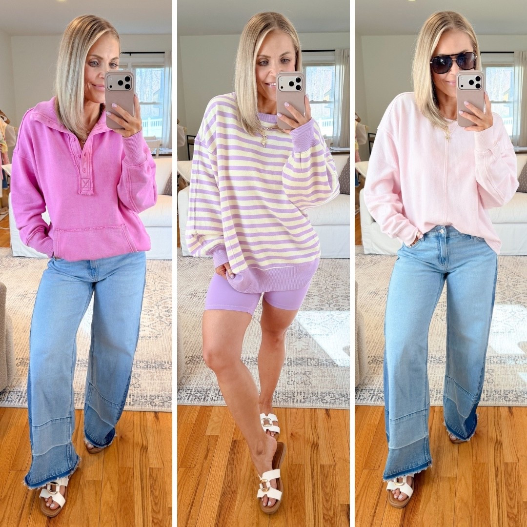 Aerie new arrivals that are comfy, cute and have spring written all over them! 🌸


Aerie haul, aerie, sweatpants, spring outfits, spring style, casual outfits, casual style, loungewear, travel outfit, midsize fashion, petite style 

#LTKPetite #LTKSeasonal #LTKMidsize