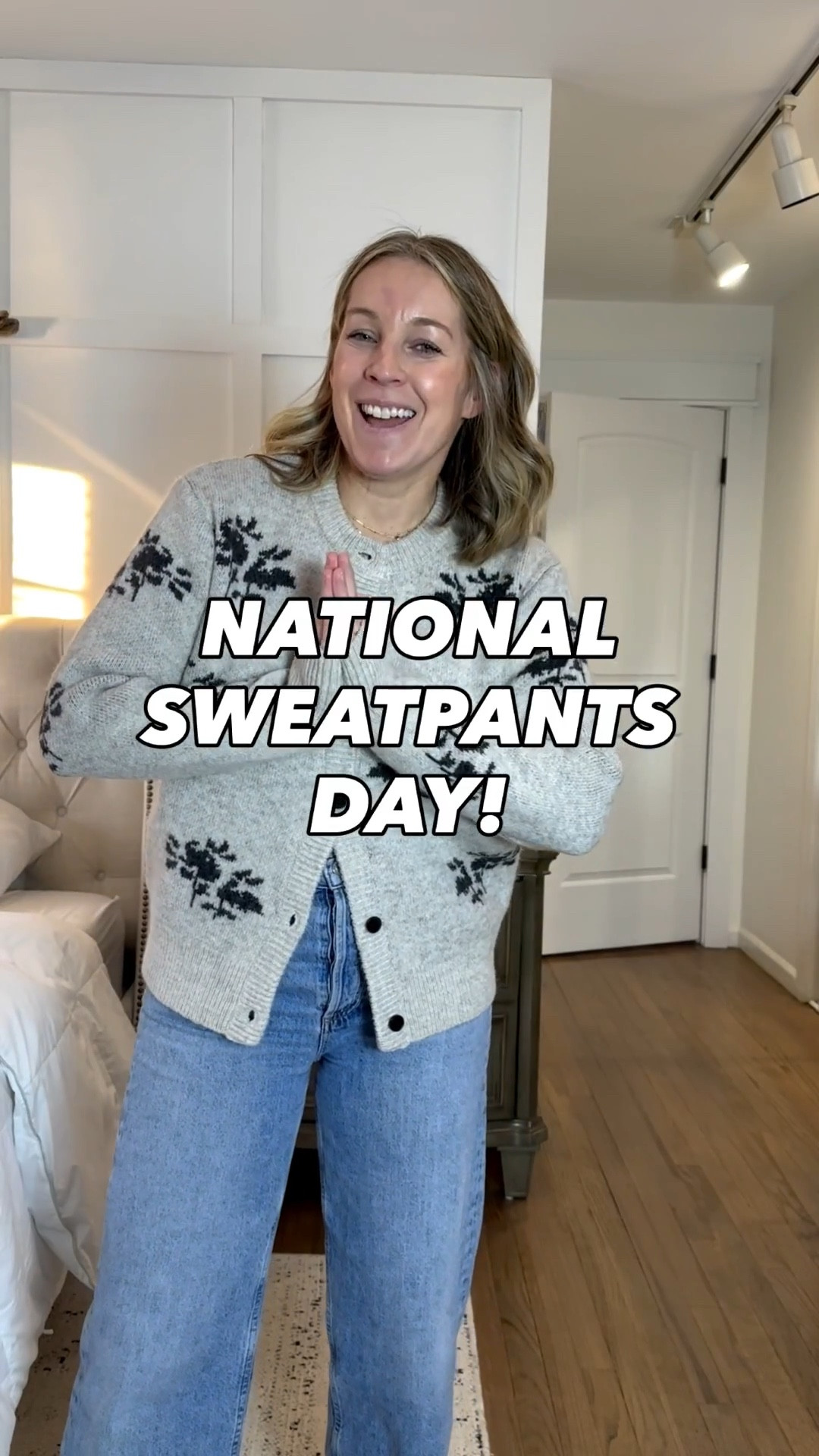 Being in loungewear is a form of self care for me. So here are My favorite sweat sets! Size medium in all the things. Easy peasy. I am not steering you wrong here; in any direction. In fact, you helped me narrow down my collection and purge what doesn’t bring me absolute joy!!! Thank you!! The aerie sweatshirts can def be sized down. They’re insanely oversized. But for how I wear them, totally lounging; I don’t mind the larger fit! 
SIZING OF OPENING OUTFIT:
Small cardigan and tts 29 jeans  

#LTKmomlife #LTKselfcare #LTKOver40