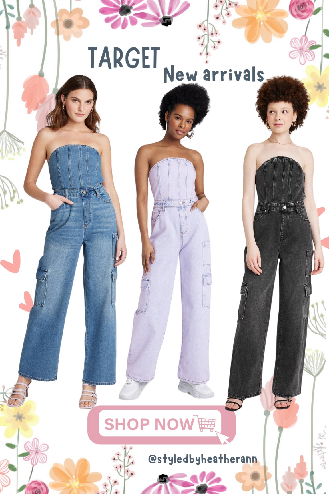 Target New Arrivals 

Women's Tube Cargo Denim Jumpsuit

#LTKmidsize #LTKstyletip #LTKfindsunder50