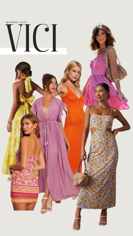 cute spring and summer dresses from vici (use code: 40DRESS for 40% off dresses)

#LTKSeasonal #LTKsalealert #LTKfindsunder100