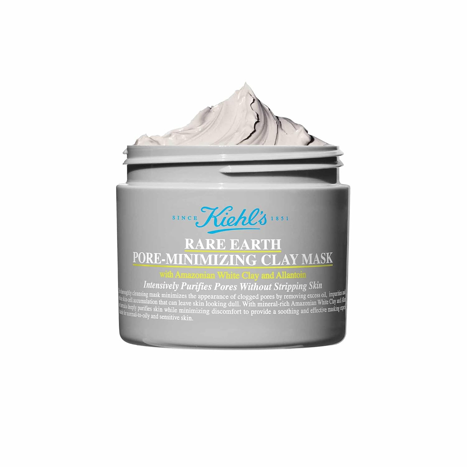Kiehl's - Rare Earth Deep Pore Cleansing Mask, Visbily Minimizes Pores | Amazon (US)