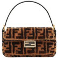 Fendi printed Baguette handbag - Brown | Farfetch EU