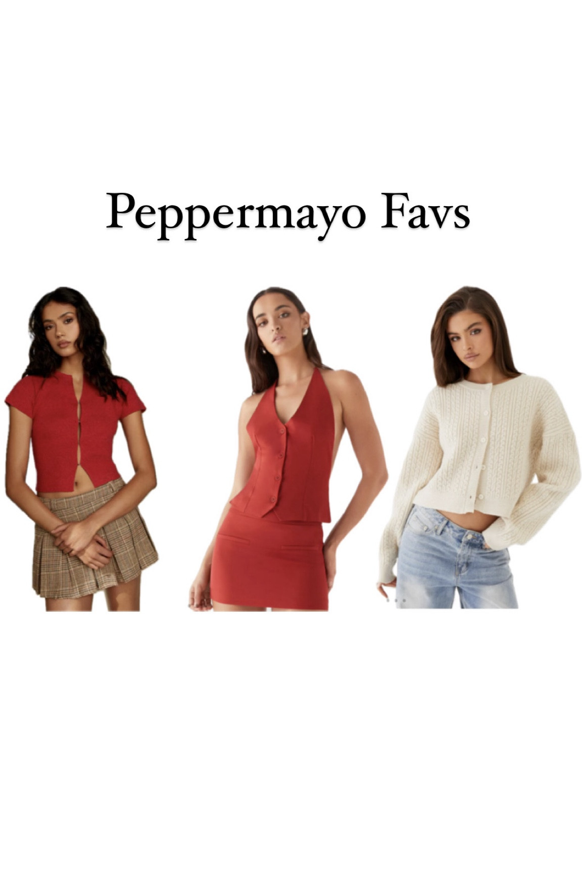 My favorites from Peppermayo 

#LTKfindsunder100 #LTKfindsunder50 #LTKstyletip