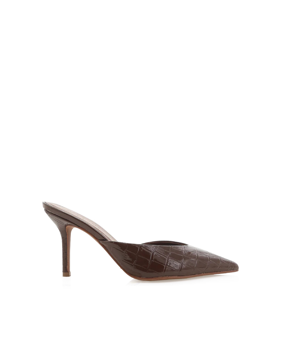 KAREY - CHOCOLATE PATENT CROC | Billini (ANZ)