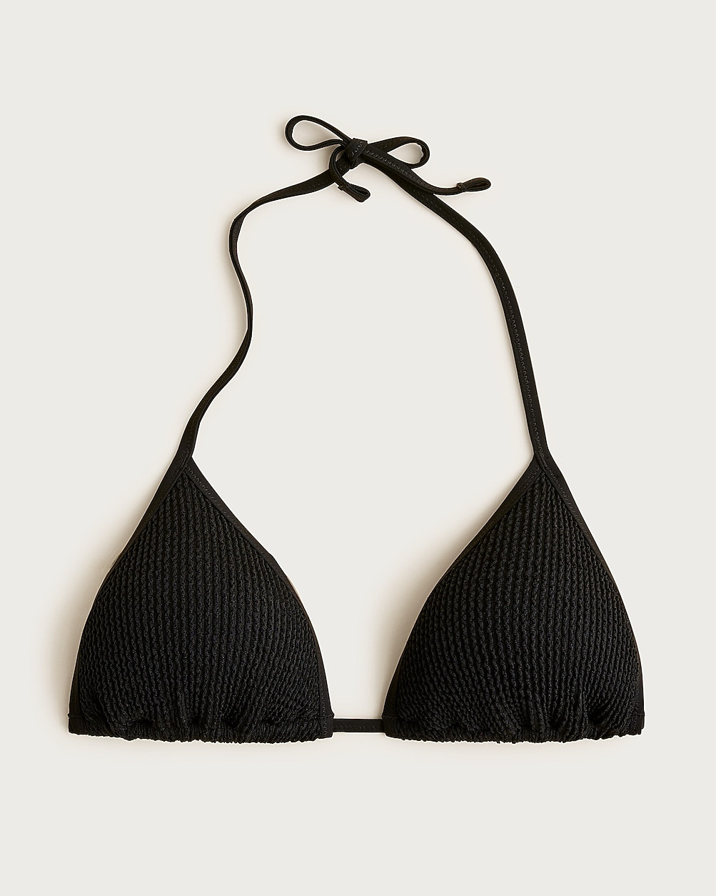 Scrunchie string bikini top | J. Crew US