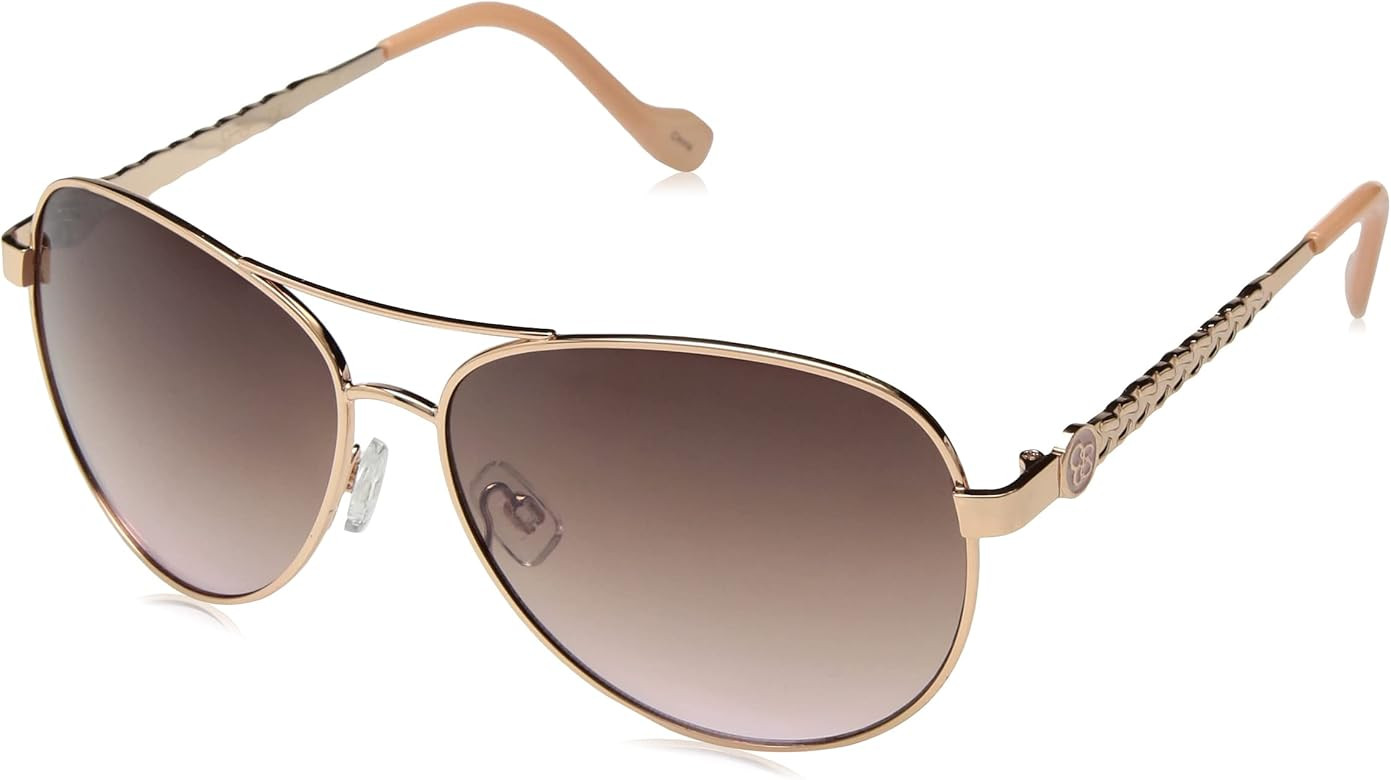 Jessica Simpson J5702 Classy Women's Metal Aviator Pilot Sunglasses with 100% Uv Protection. Glam... | Amazon (US)