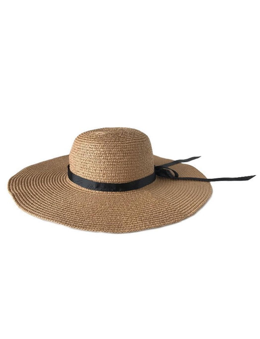 Wide Brim Straw Hat | Women's Plus Size Accessories | ELOQUII | Eloquii