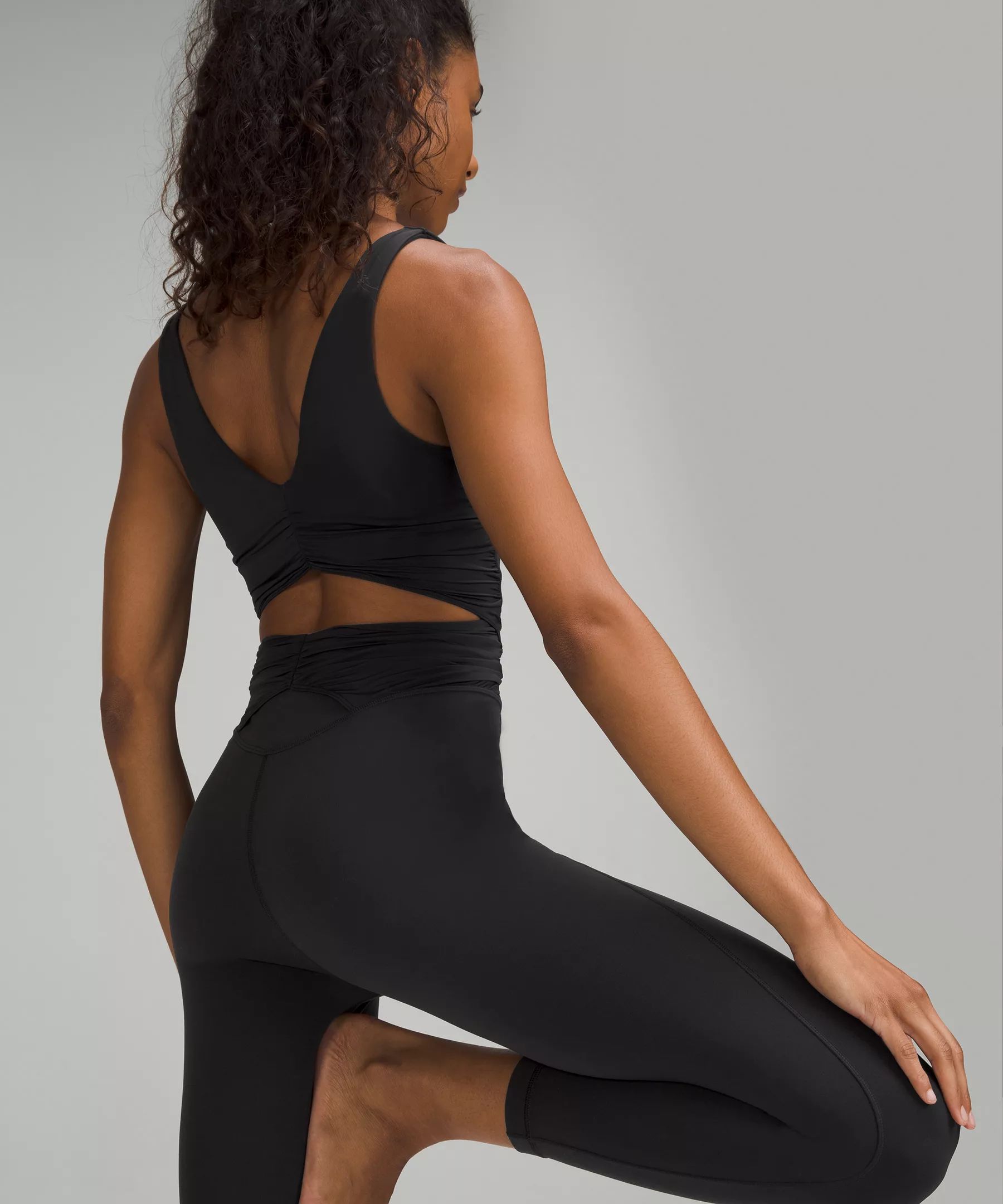 Ruched Yoga Bodysuit 25" | Lululemon (US)