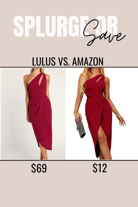 Amazon fashion 
Amazon deal
Wedding guest dress
Formal dress
Event dress 
Cutout dress
Wrap dress
Cocktail dress
One shoulder dress
Lulus
Splurge or save 
Look for less 

#LTKwedding #LTKSeasonal #LTKsalealert