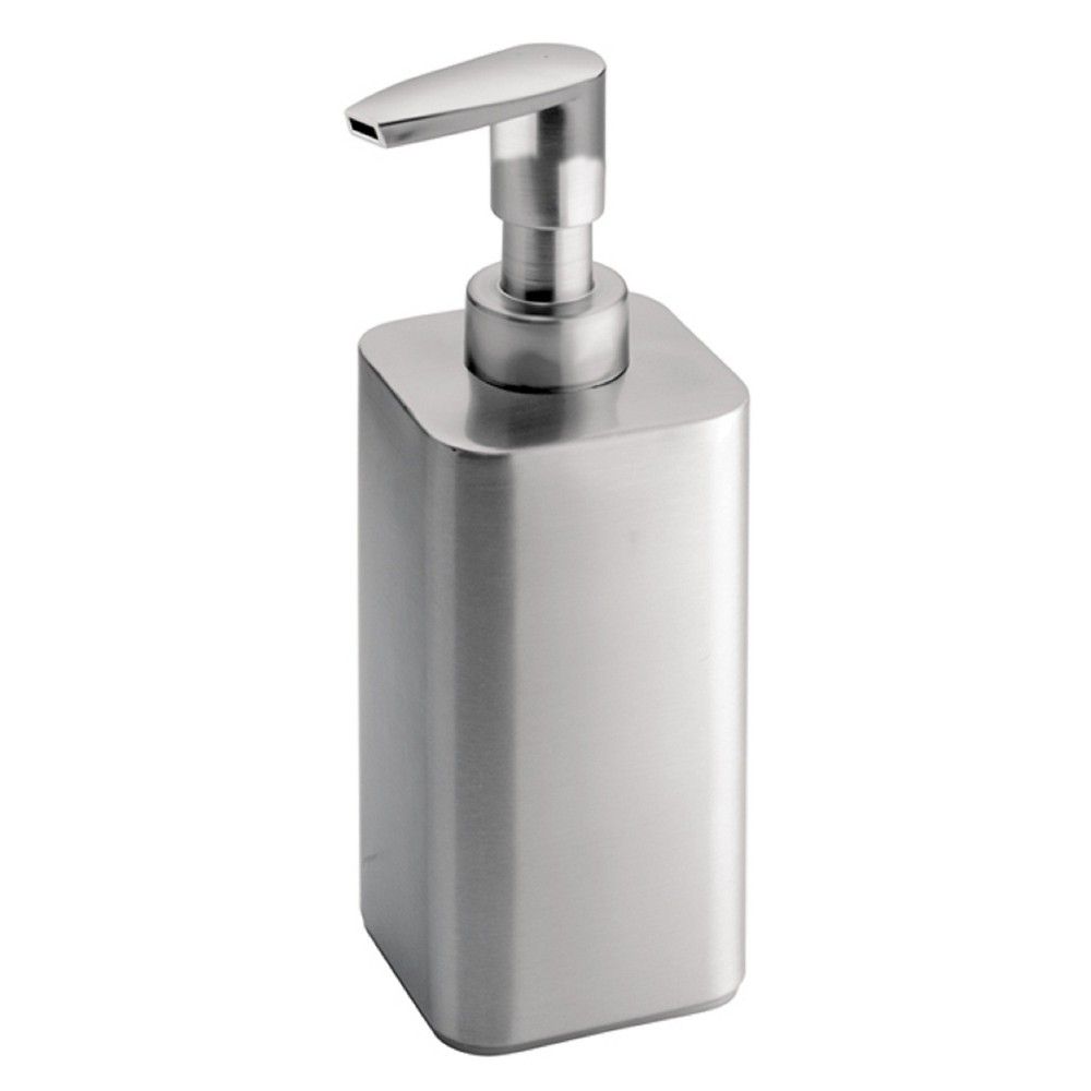 Gia Stainless Steel Soap Pump Dispenser Brushed 12oz - iDESIGN | Target