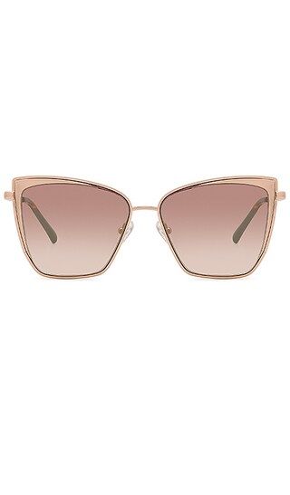 DIFF EYEWEAR Becky in Gold & Flash Brown Gradient | Revolve Clothing (Global)