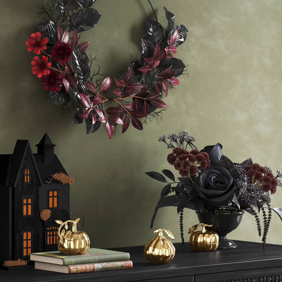 Floral Halloween Arrangement - Threshold™ | Target