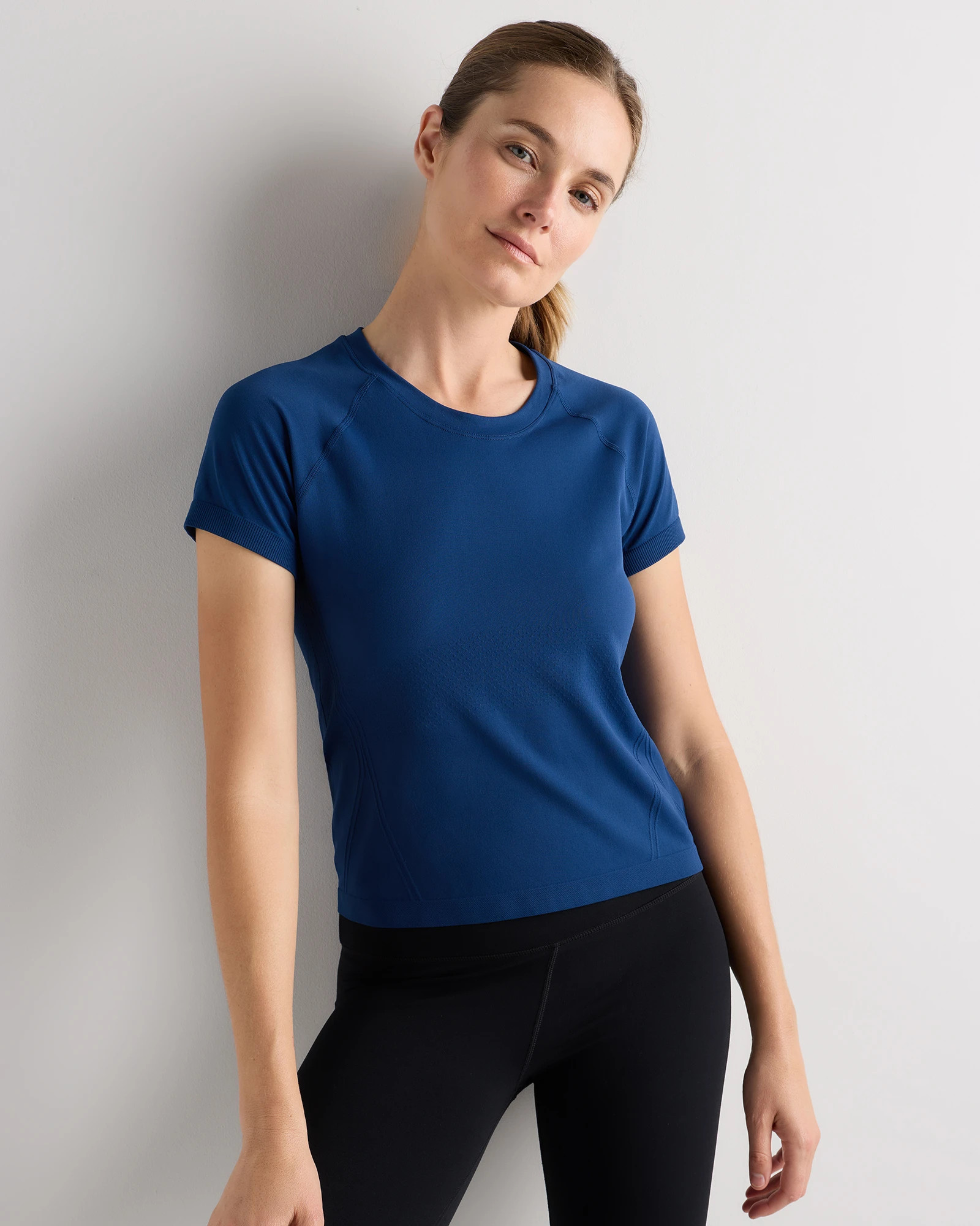 Seamless Waist-Length Tee | Quince