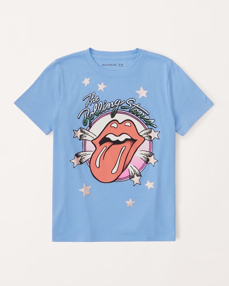 oversized rolling stones graphic tee | Abercrombie & Fitch (US)