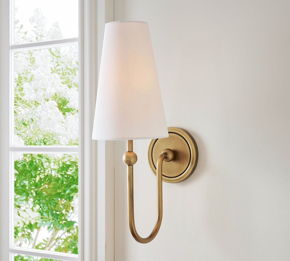 Palmer Metal Sconce (18") | Pottery Barn (US)