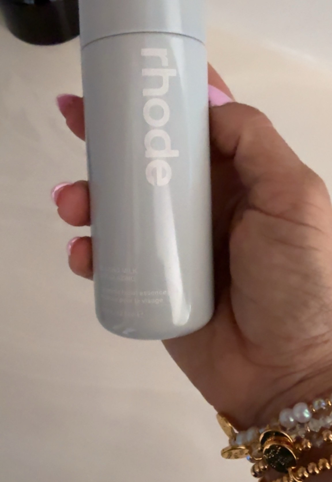 I'll be honest I bought the big bottle because it was all the hype.... 
Well let me tell you it's worth the hype × 100.

Last step in morning routine before I put on makeup.

#LTKgrwm #LTKselfcare #LTKmorningroutine