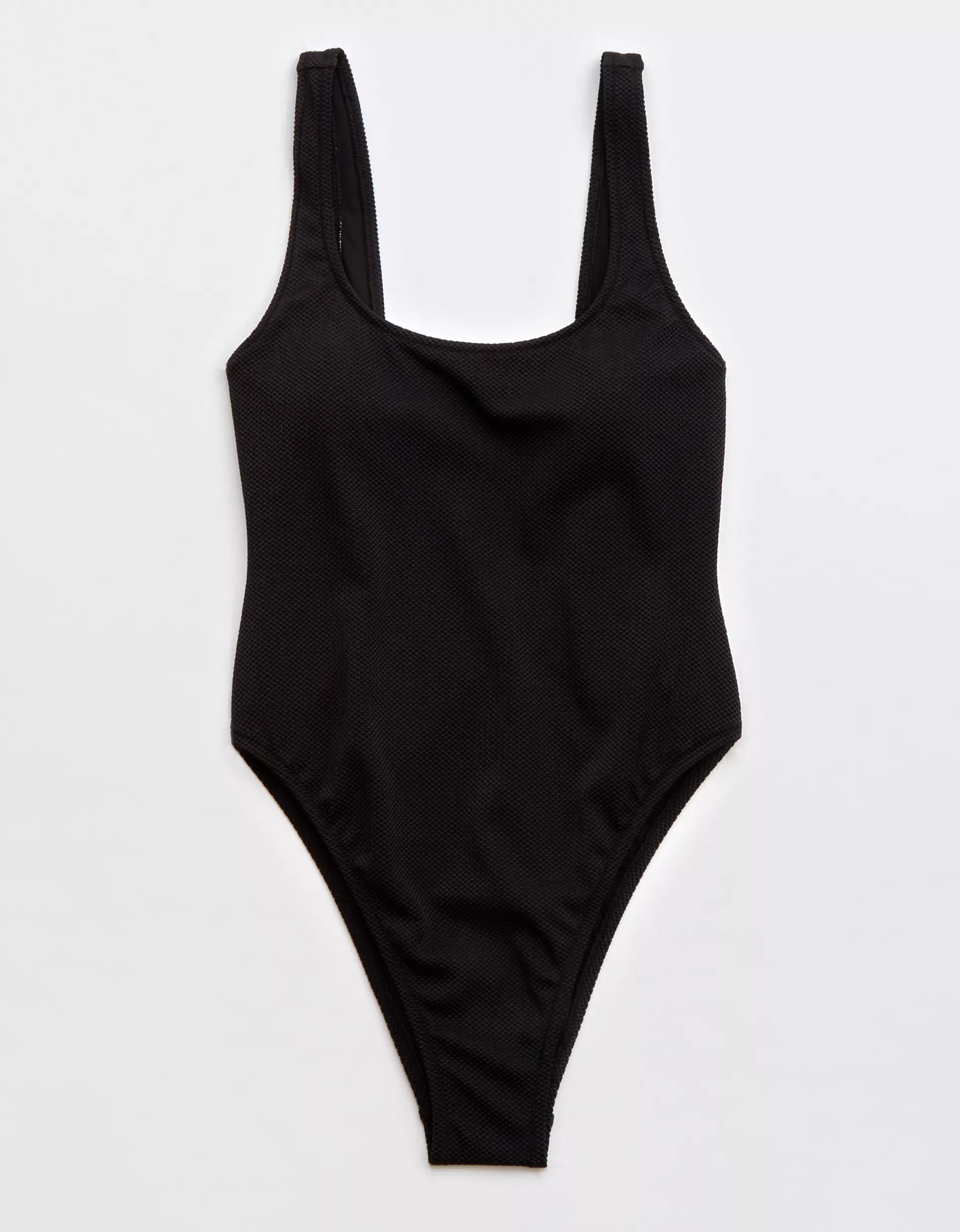 Aerie Shine Pique Babewatch One Piece | Aerie